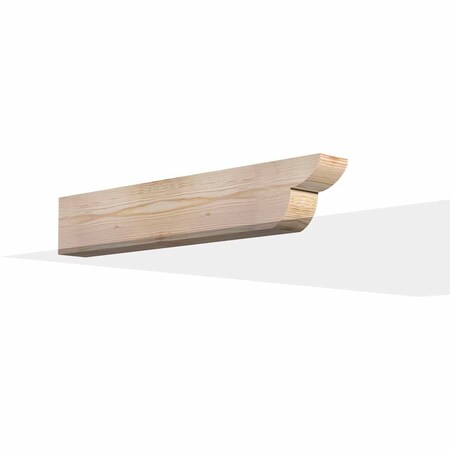 Ekena Millwork Crestline Smooth Rafter Tail, Douglas Fir, 3 1/2"W x 6"H x 32"L RFT04X06X32CRE00SDF